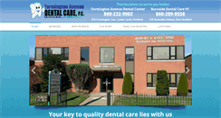 Desktop Screenshot of farmingtonavedentalcare.com