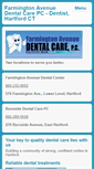 Mobile Screenshot of farmingtonavedentalcare.com